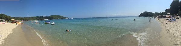 The Skiathos coast