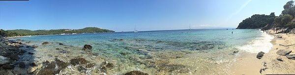 A Skiathos bay